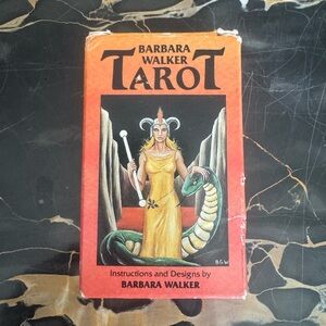 Vintage 1986 Barbara Walker Tarot Deck based on book The Secrets of The Tarot